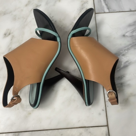 Rebecca Minkoff color block heels size 7 - Picture 9 of 11